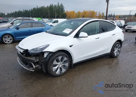 2023 Tesla Model Y Awd/Long Range Dual Motor All-Wheel Drive из США, поврежденный, VIN 7SAYGDEE3PF875923